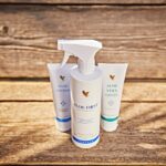 Produkter uundværlige om sommeren - Aloe Vera Gelly, Aloe First og Aloe Lotion