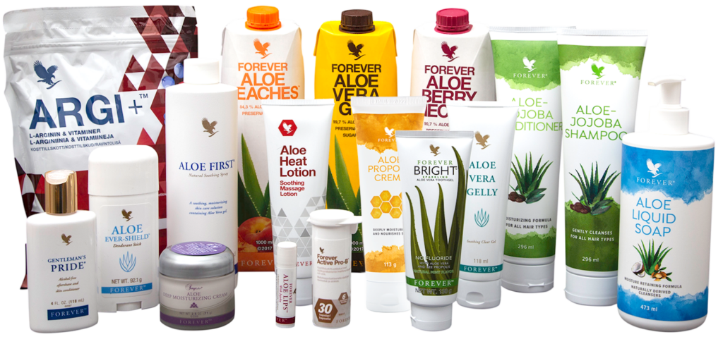 Prisliste på Forever Aloe Vera produkter