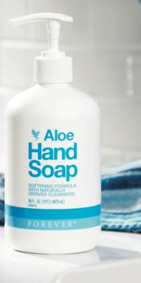 Aloe-Hand-Soap Aloe Hand Soap, en lækker flydende cremesæbe fra Forever.