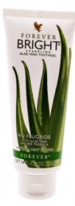 Forever Bright Toothgel Husholdnings produkter, Forever Bright Toothgel, aloe vera tandpasta uden flour