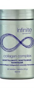 Collagen Complex Kosttilskud Collagen Complex Forever, revolutionerende Anti-rynke kosttilskud med hydroliseret marinekollagen.