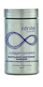 Collagen Complex Kosttilskud Collagen Complex Forever, revolutionerende Anti-rynke kosttilskud med hydroliseret marinekollagen.