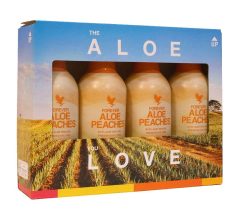 Tilbud Forever Aloe Peaches 1000 ml 4-Pak