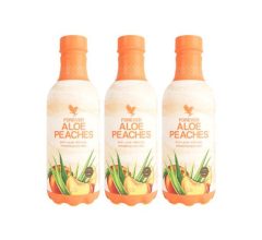 3 stk Forever Aloe Peaches 1000 ml