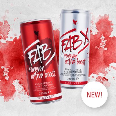 forever-fab-energidrikke Forever Energi drikke med og uden sukker
